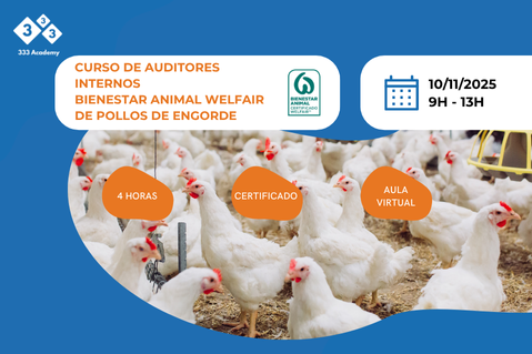 CURSO DE AUDITORES INTERNOS BIENESTAR ANIMAL WELFAIR DE POLLOS DE ENGORDE (clon) (BAWPOLLOS 1125)