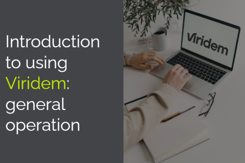 Introduction to using Viridem: general operation