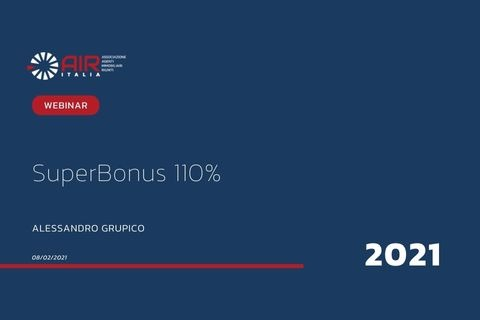 SuperBonus 110% (2021-001) (2021-001)