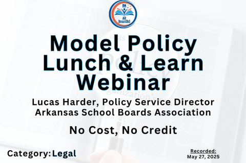 Model Policy Lunch and Learn Webinar (209)