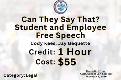 Can They Say That? Student & Employee Free Speech (215)