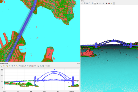 3D Point Cloud Processing in QGIS (LC-27-3-187)