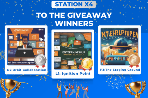 Station X4: The Entrepreneur’s Edge: Strategies for Lasting Success (BX4_1:4_V1_25)