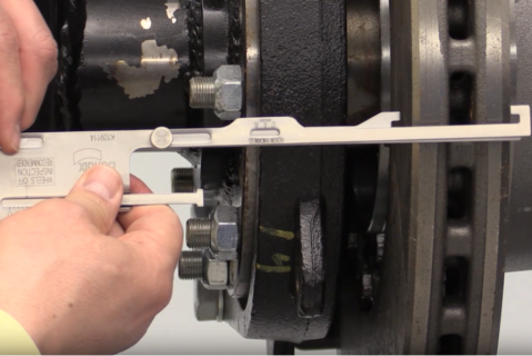 How to Use the New Bendix Air Disc Brake Pad and Rotor Wear Gauge Tool (New 2025) (BW5262) (ADB-009)