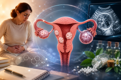 Caso de Quiste Ovárico y Fibromas Uterinos (GHI-018)