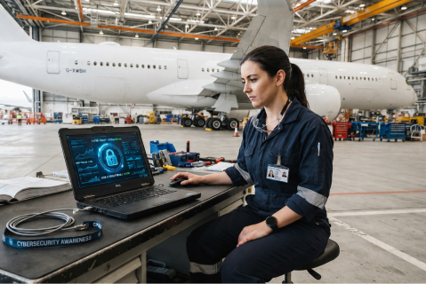 Cyber Security Awareness in Aviation (BCON-CYBER)