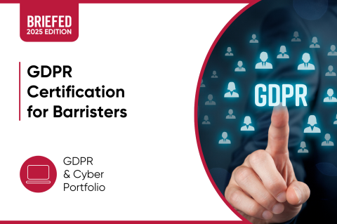 GDPR Certification for Barristers 2025