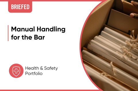 Manual Handling Training for Chambers Staff