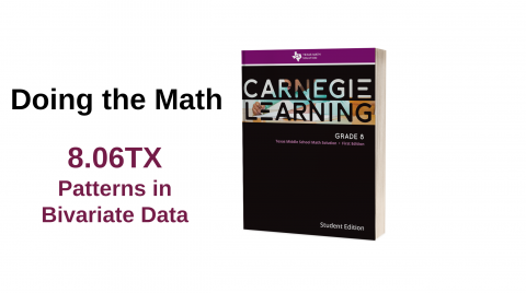 8.06TX Patterns in Bivariate Data (dtm-8.06-tx)