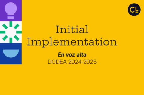 DODEA World Languages Initial Implementation Course: En voz alta (DODEA-PL-WL-104)