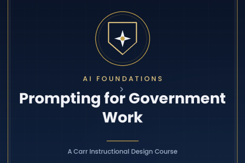 01 AI Foundations → Prompting for Government Work