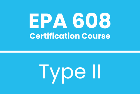 1.12 EPA 608 Type II Final Exam ONLY (ConSol)