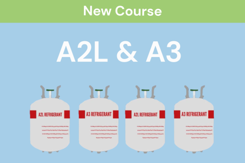 A2L and A3 Low-GWP Refrigerant Training (3C-REN)