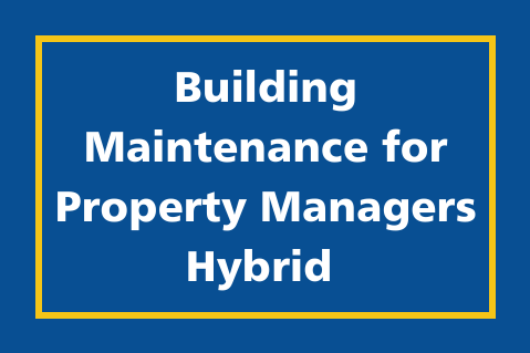 Building Maintenance for Property Managers - Hybrid