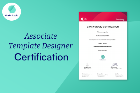 GraFx Studio Certification - Associate Template Designer