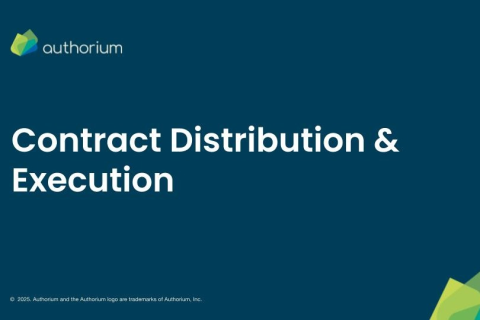 Foundations: Contract Distribution & Execution