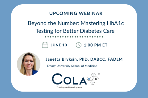 Recorded Live Webinar: Beyond the Number: Mastering HbA1c Testing for Better Diabetes Care (CLIN-W09)