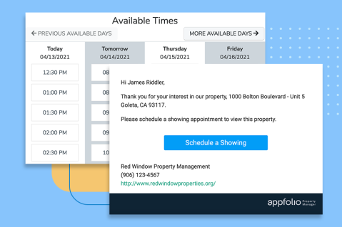 AppFolio: Lead Management & Prospect Showings