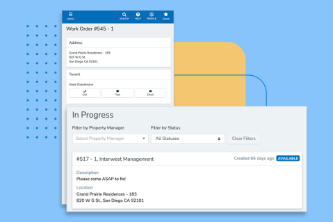 AppFolio: Maintenance Tech Mobile View & Vendor Portal