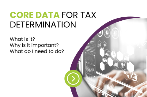 Core Data for Tax Determination