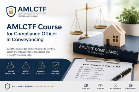 AML/CTF for Compliance Officer (Conveyancing)