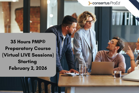 35 Hr. PMP® Preparatory Course (February 2026)