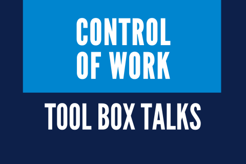 EQ: Control of Work - Tool Box Talks (EQ-CoW-30)