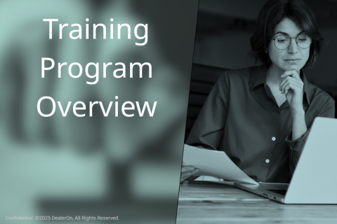 Training Program Overview cover image.