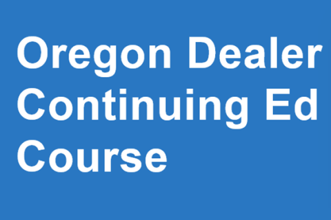 Oregon Continuing Ed Course