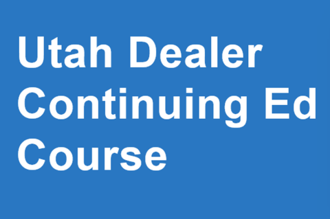 Utah Continuing Ed Course