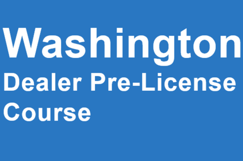Washington Dealer Pre-License Course