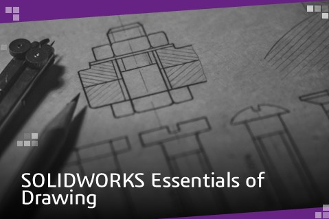 SOLIDWORKS Essentials of Drawing 4h