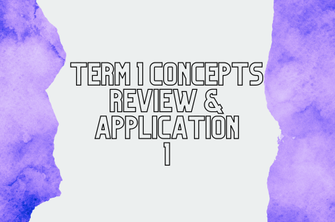 4A7 - Term 1 Concepts Review & Application 1 (S4A7)