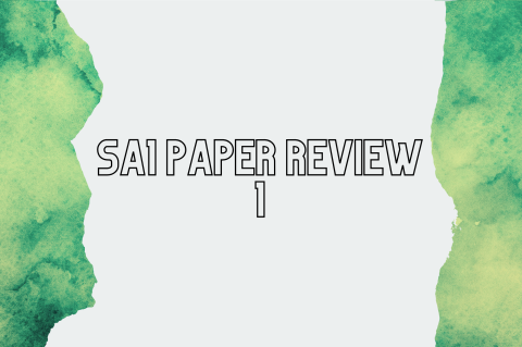 5B8 - SA1 Paper Review 1 (S5B8)