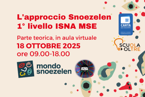 APPROCCIO SNOEZELEN 1° LIVELLO ISNA MSE - OTTOBRE 2025 (A32)