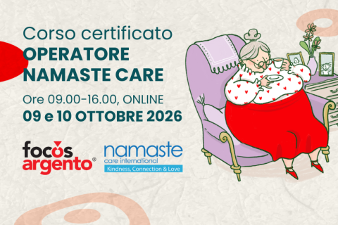 CORSO CERTIFICATO OPERATORE NAMASTE CARE - OTTOBRE 2026 (A05)