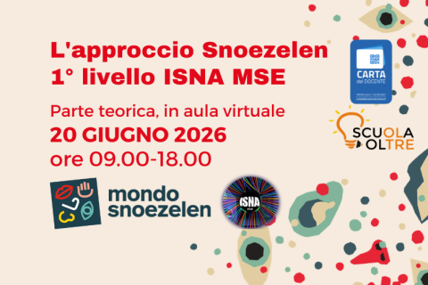 APPROCCIO SNOEZELEN 1° LIVELLO ISNA MSE - GIUGNO 2026 (A01)