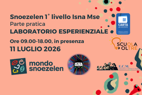 PARTE PRATICA - APPROCCIO SNOEZELEN, 1° LIVELLO ISNA MSE - LUGLIO 2026 (A02)