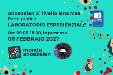 PARTE PRATICA - APPROCCIO SNOEZELEN, 2° LIVELLO ISNA MSE - FEBBRAIO 2027 (A07)
