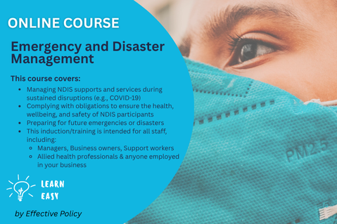 Disaster & Emergency Management (EP-107)