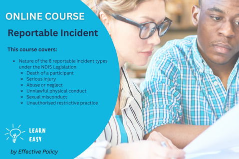 What is a Reportable Incident? (EP-104)