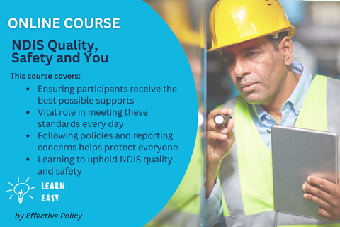 NDIS Quality, safety and you (EP-101)