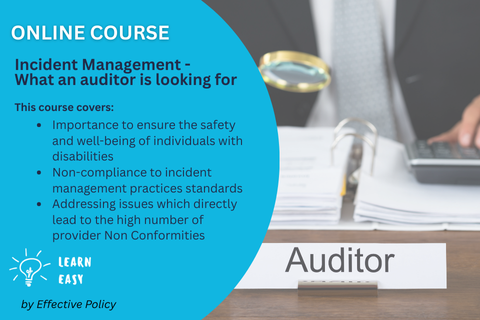 Incident Management - What an auditor is looking for (WEB-118)