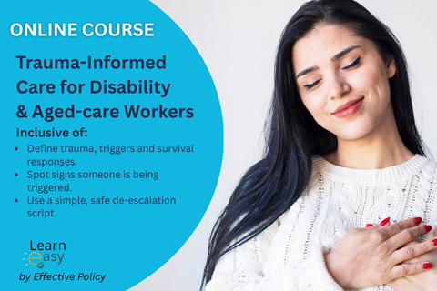 Trauma-Informed Care for Disability & Aged-care Workers (EP-906)