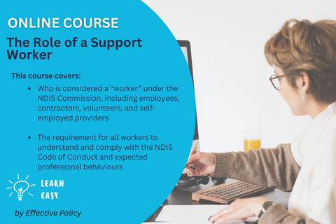 The role of a support worker (EP-205)
