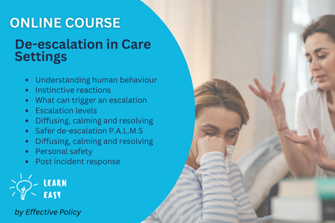 De-escalation in Care Settings (EP-215)