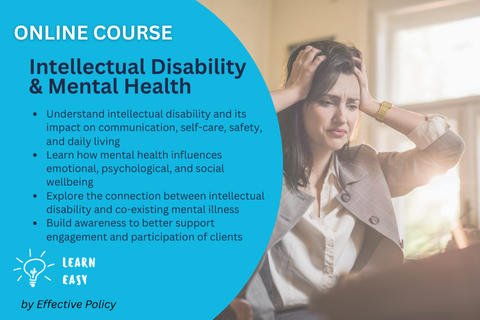 Intellectual Disability & Mental Health (EP-512)