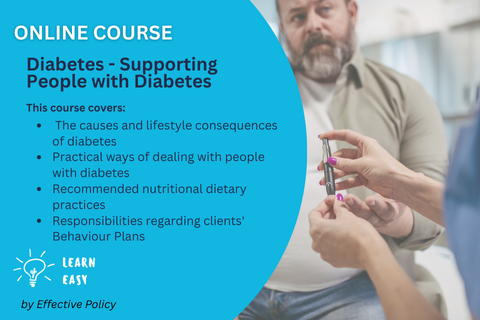 Diabetes - Supporting People with Diabetes (EP-510)