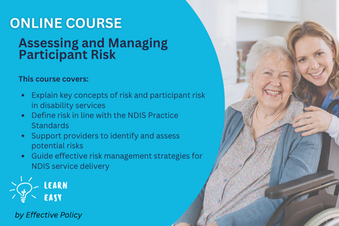 Webinar: Assessing and Managing Participant Risk (WEB-301)