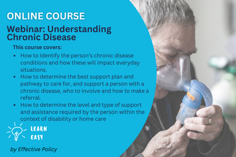 Webinar: Understanding Chronic Disease (WEB-310)